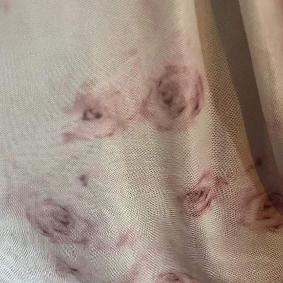 PINK ROSE PRINT MAXI DRESS - Picture 2 of 2